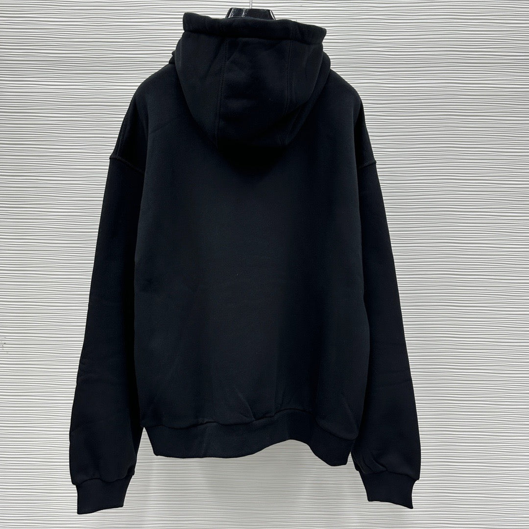 Black Hoodie - Size M