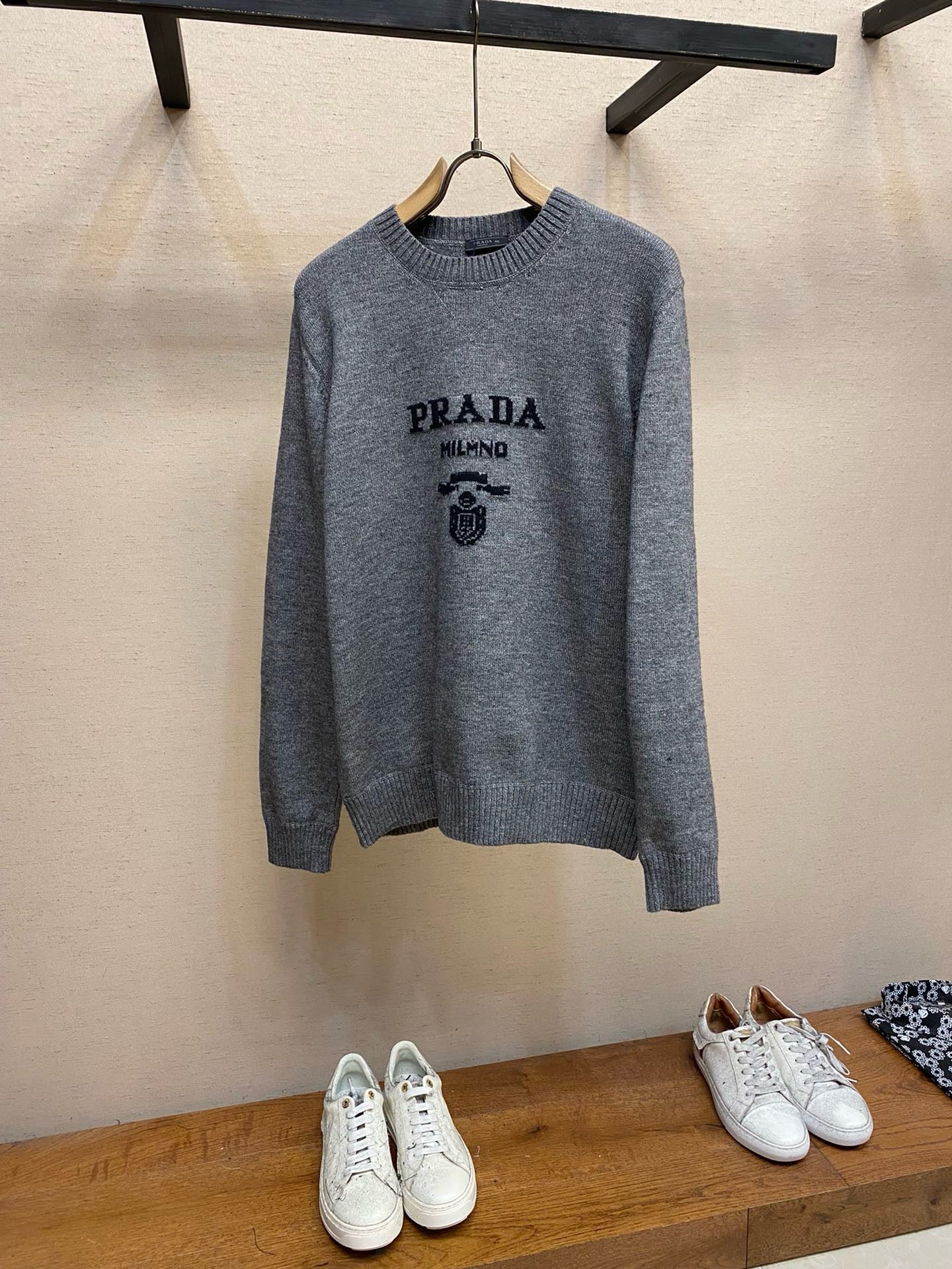 Black ,Grey and Blue Sweatshirt