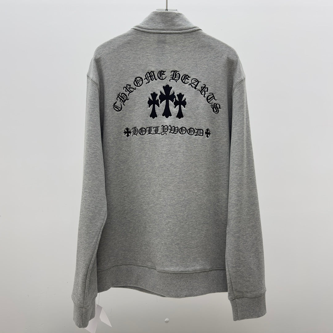 Black and Grey Sweatshirt