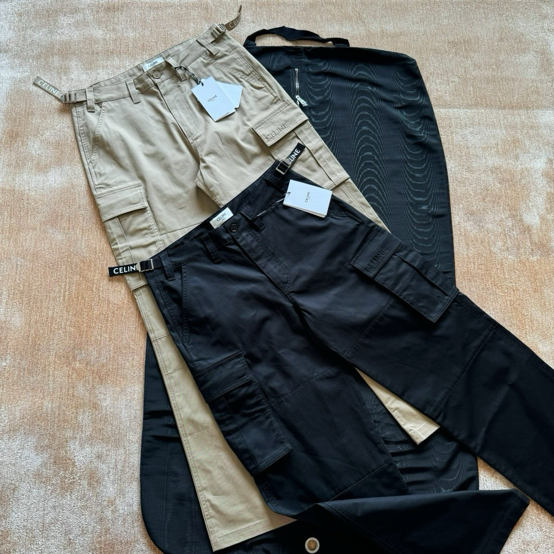 Black and Khaki Pant