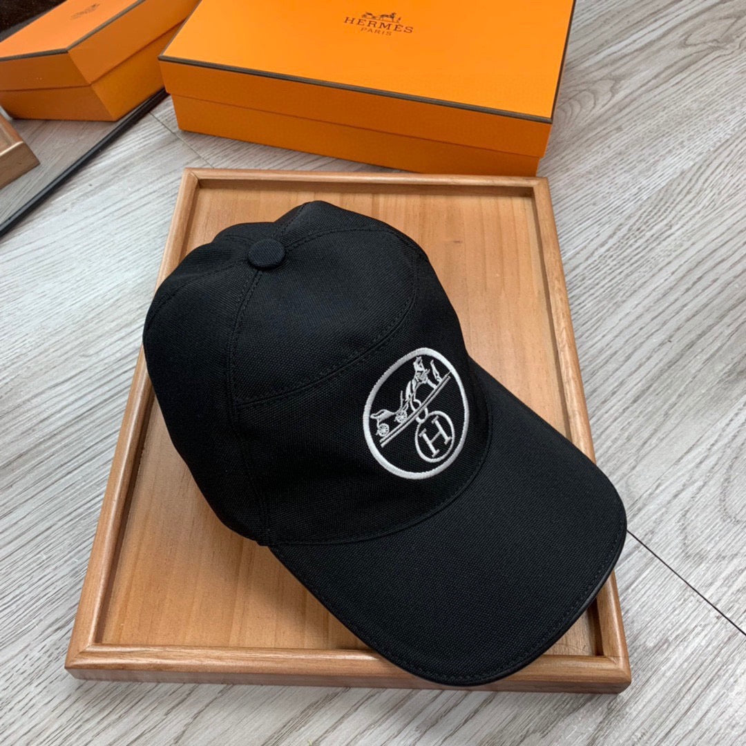 Black, Orange and Grey Caps