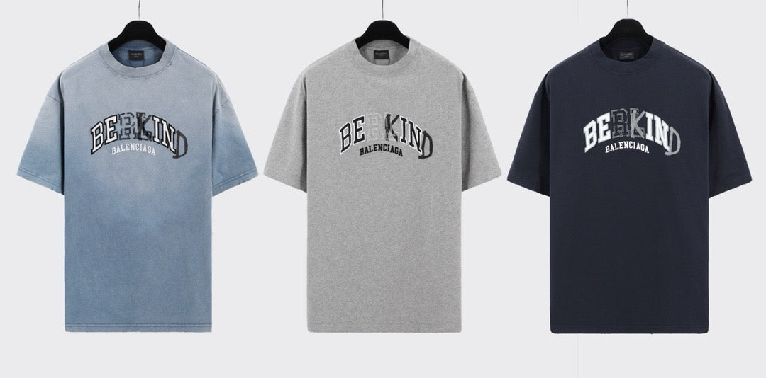 Grey, Grey blue and Black T-shirt