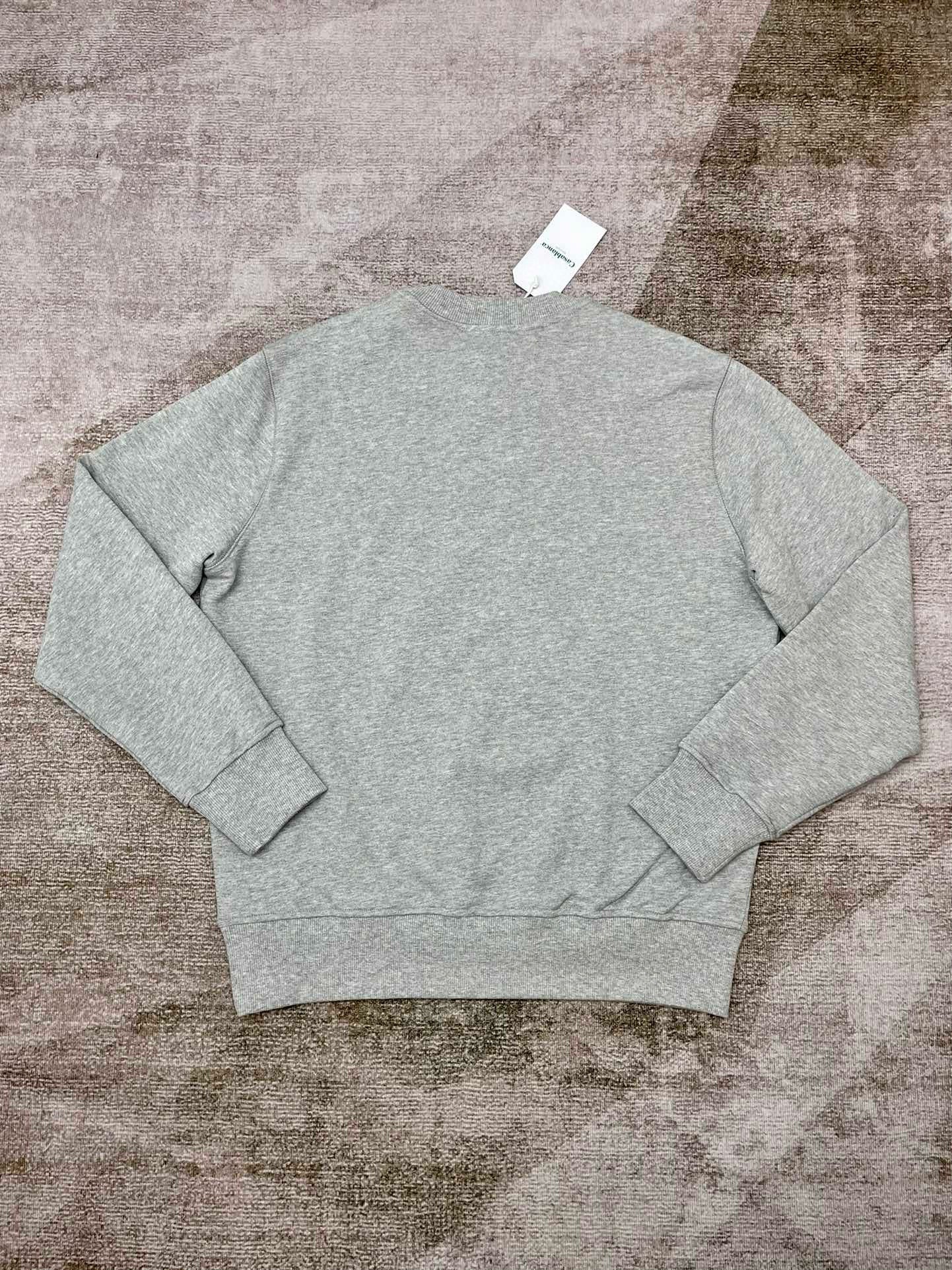 Grey and White Sweatshirt