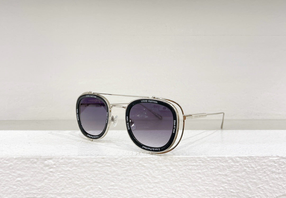 Black,White and Brown Sunglass