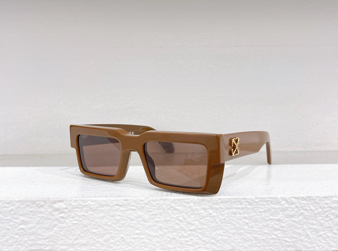 Brown,Black and Green Sunglass