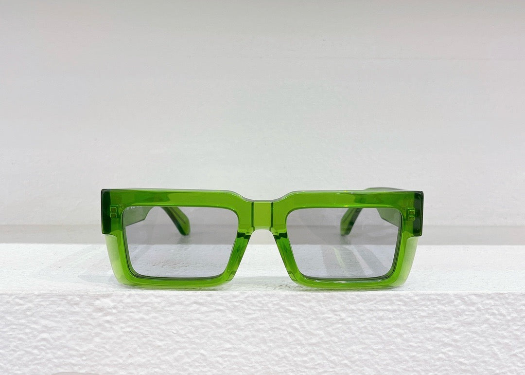 Brown,Black and Green Sunglass