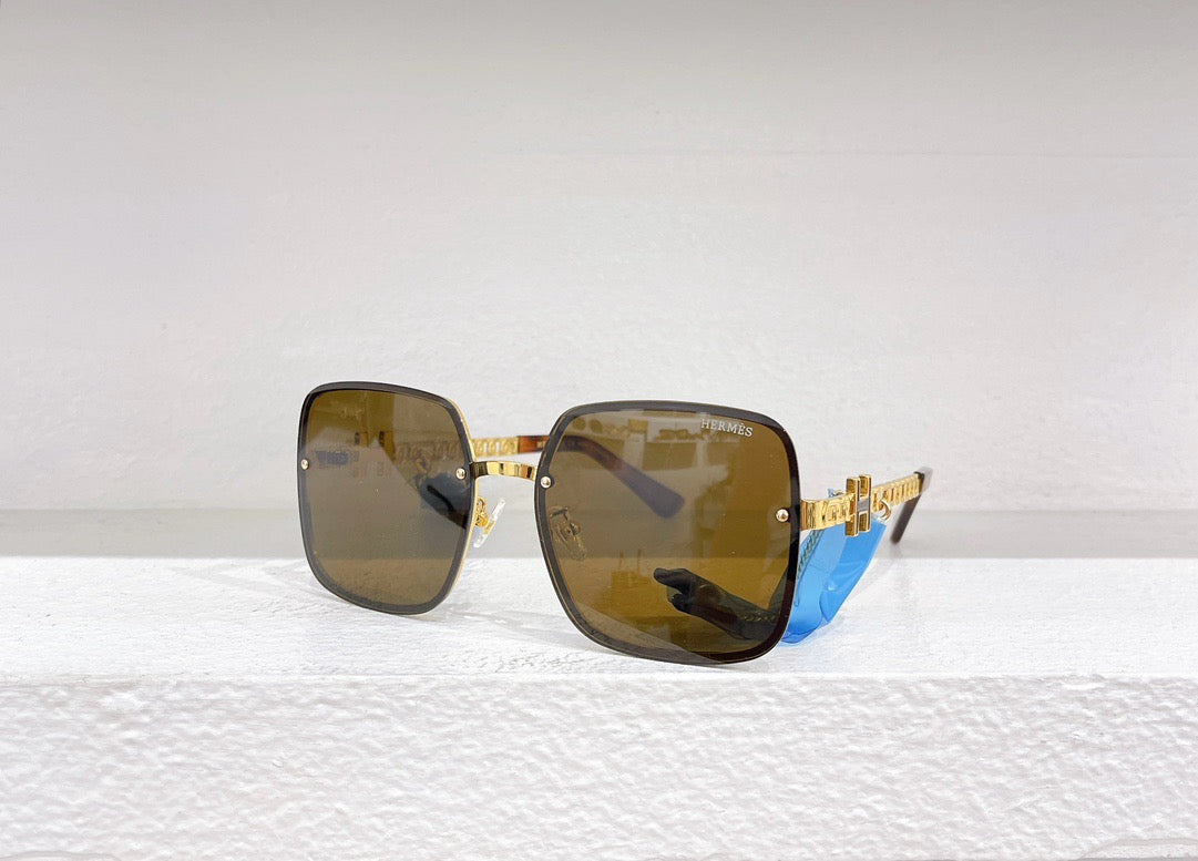 Brown,Black and Blue Sunglass