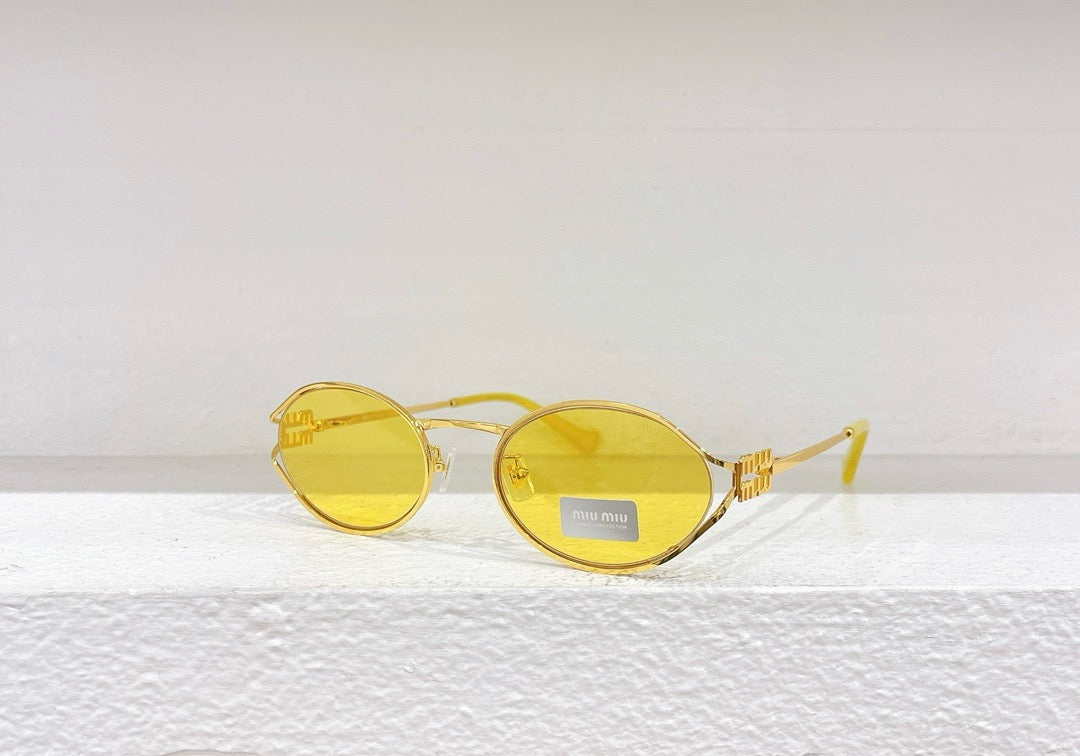 Yellow,Pink and Brown  Sunglass