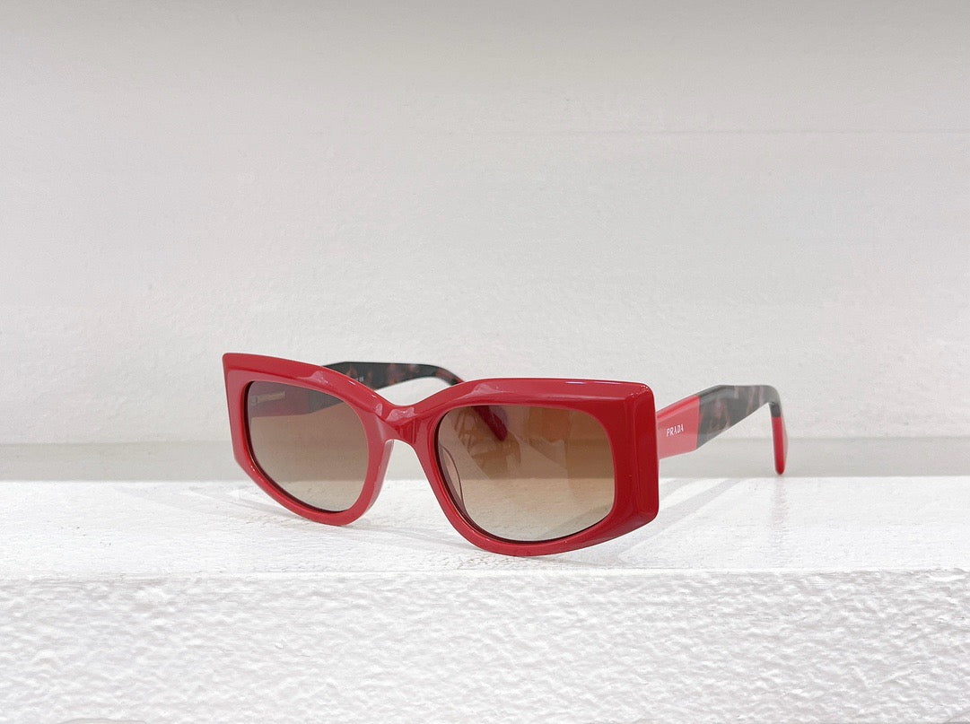 Black,Red and White Sunglass