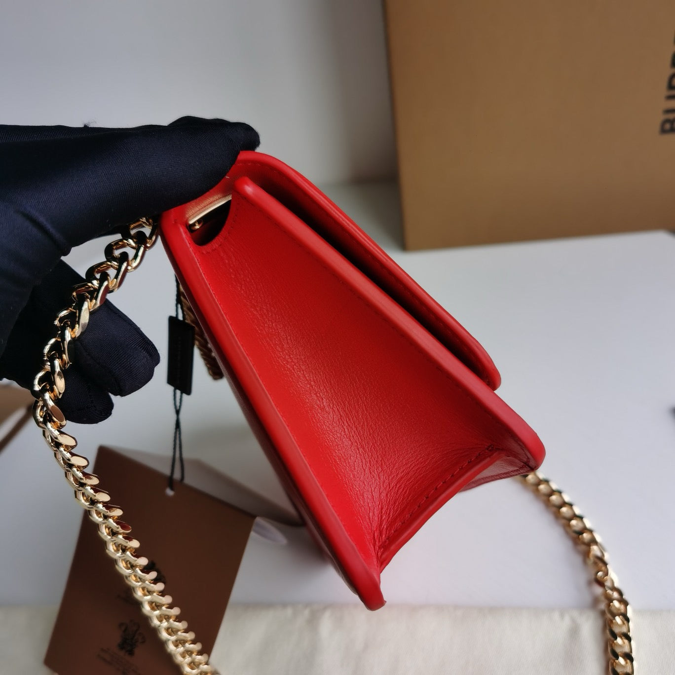 Black,Red and White Bag