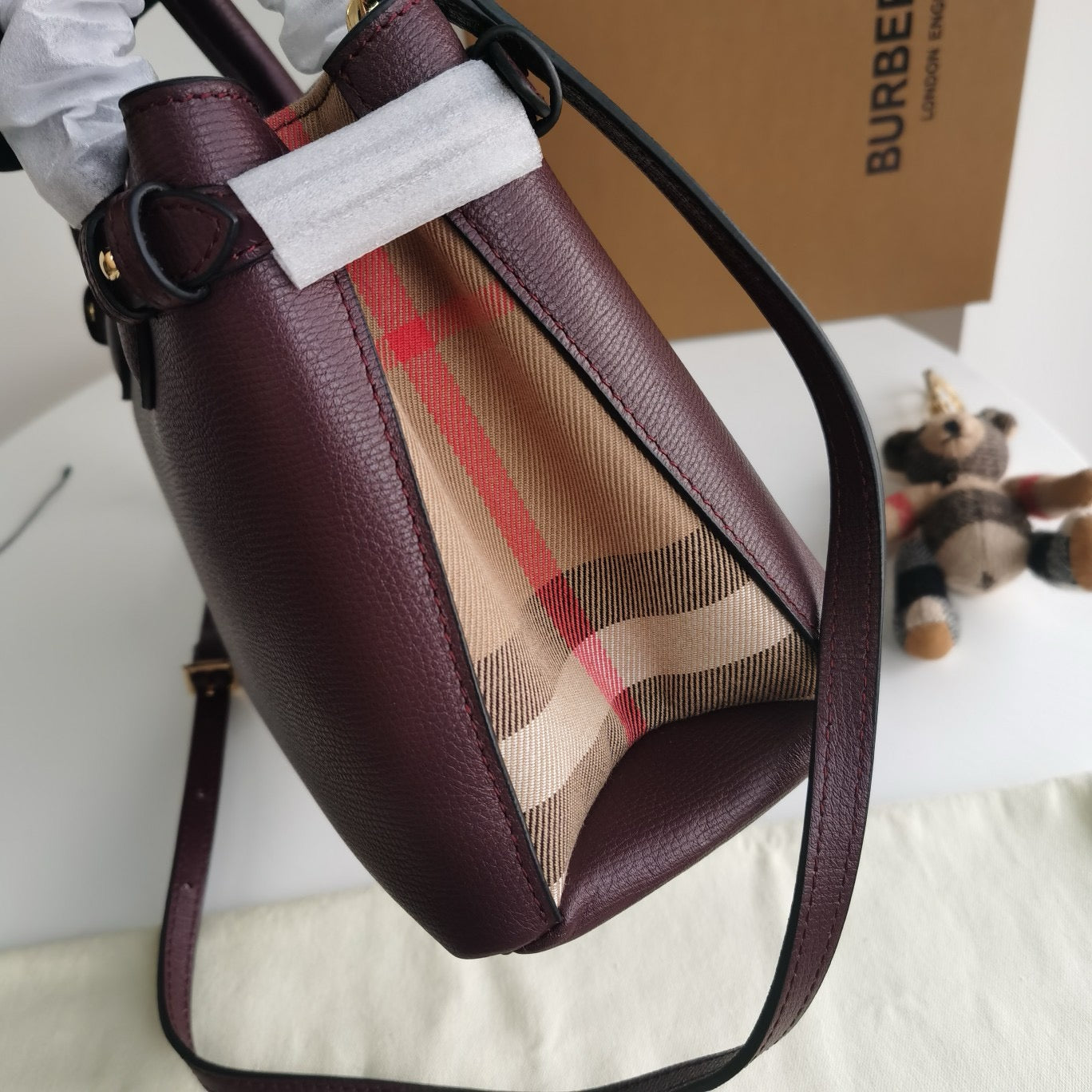 Brown,Black and Red  Bag