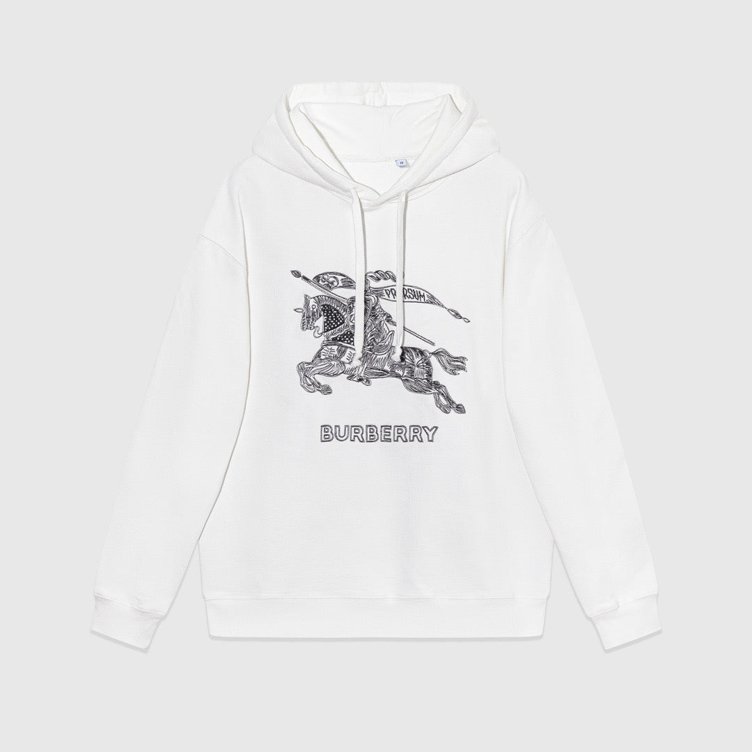 Black and White Hoodie