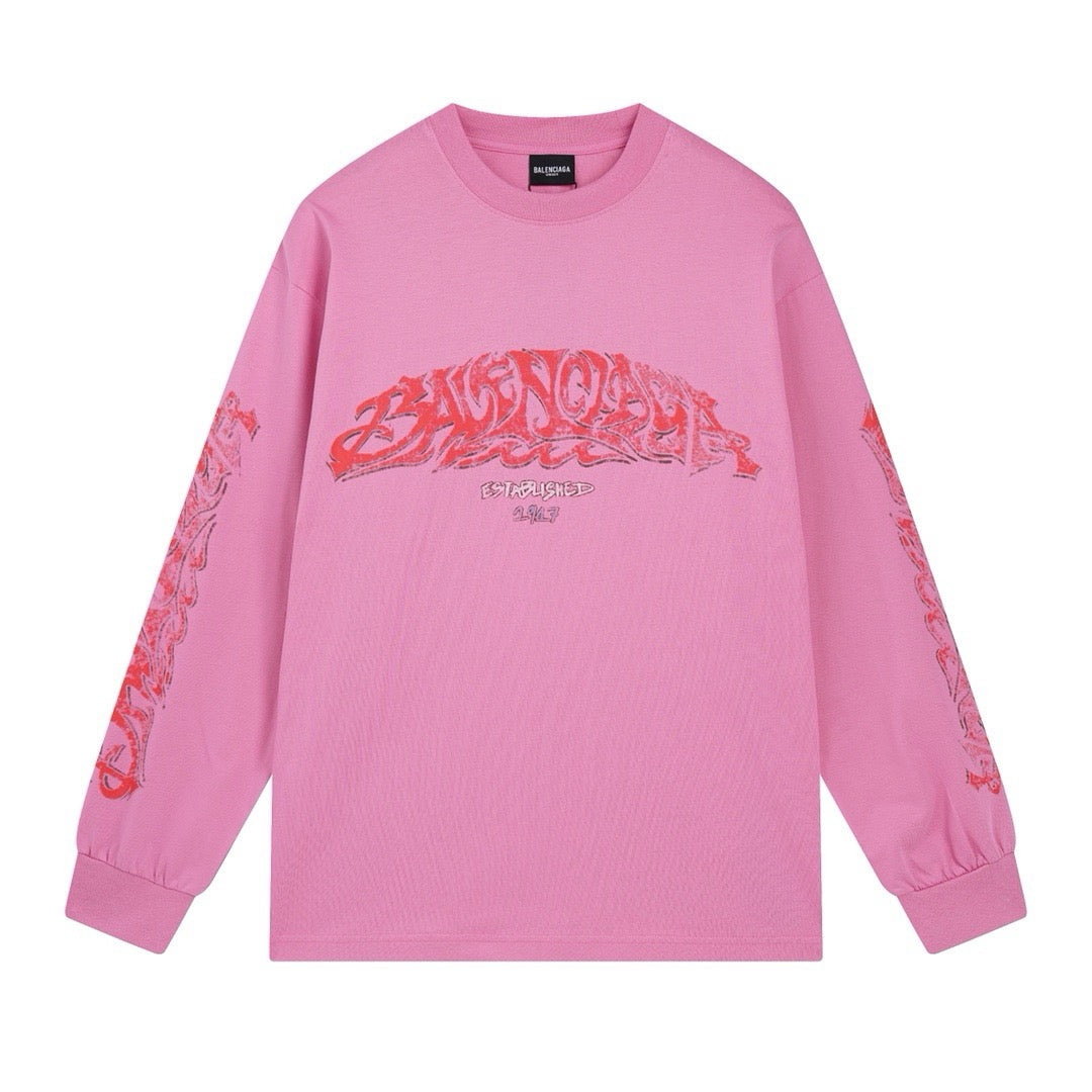 Black and Pink Sweatshirt