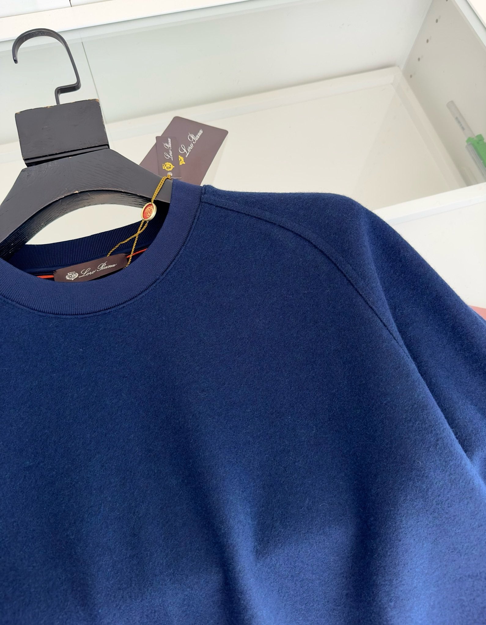 Blue and Dark blue Sweatshirt