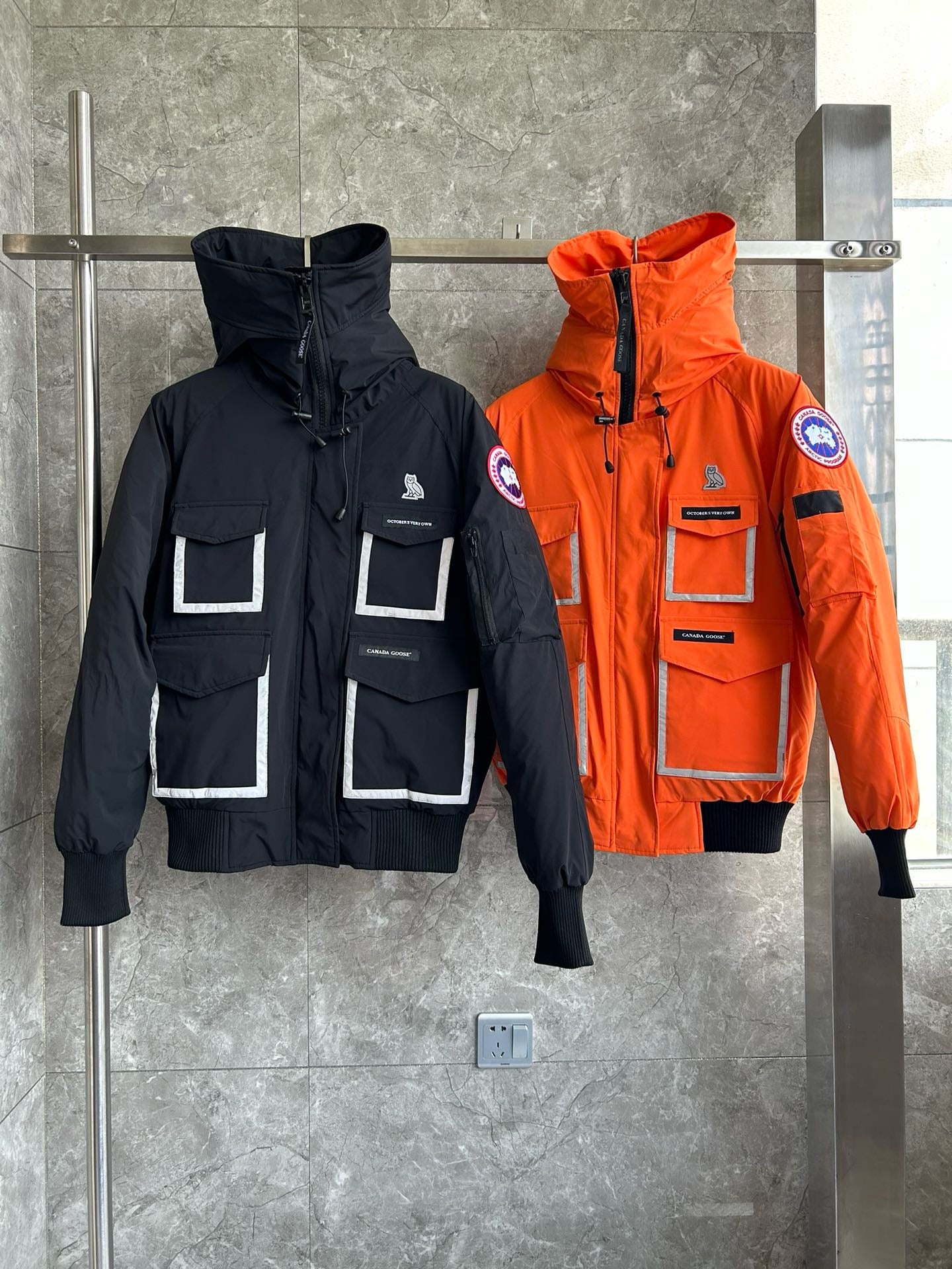 Black and Orange Jacket