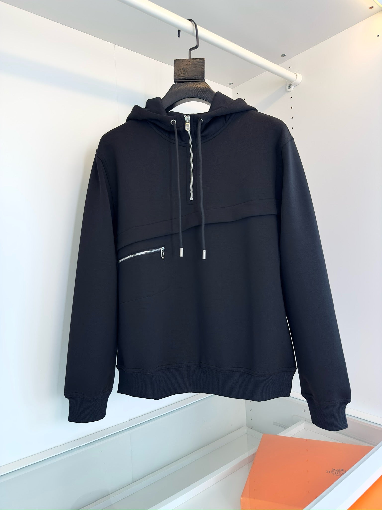 Black and Grey Hoodie