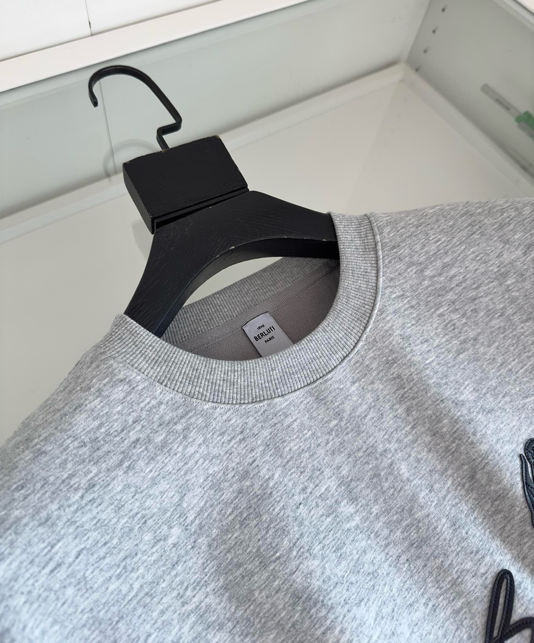 Grey and Black Sweatshirt