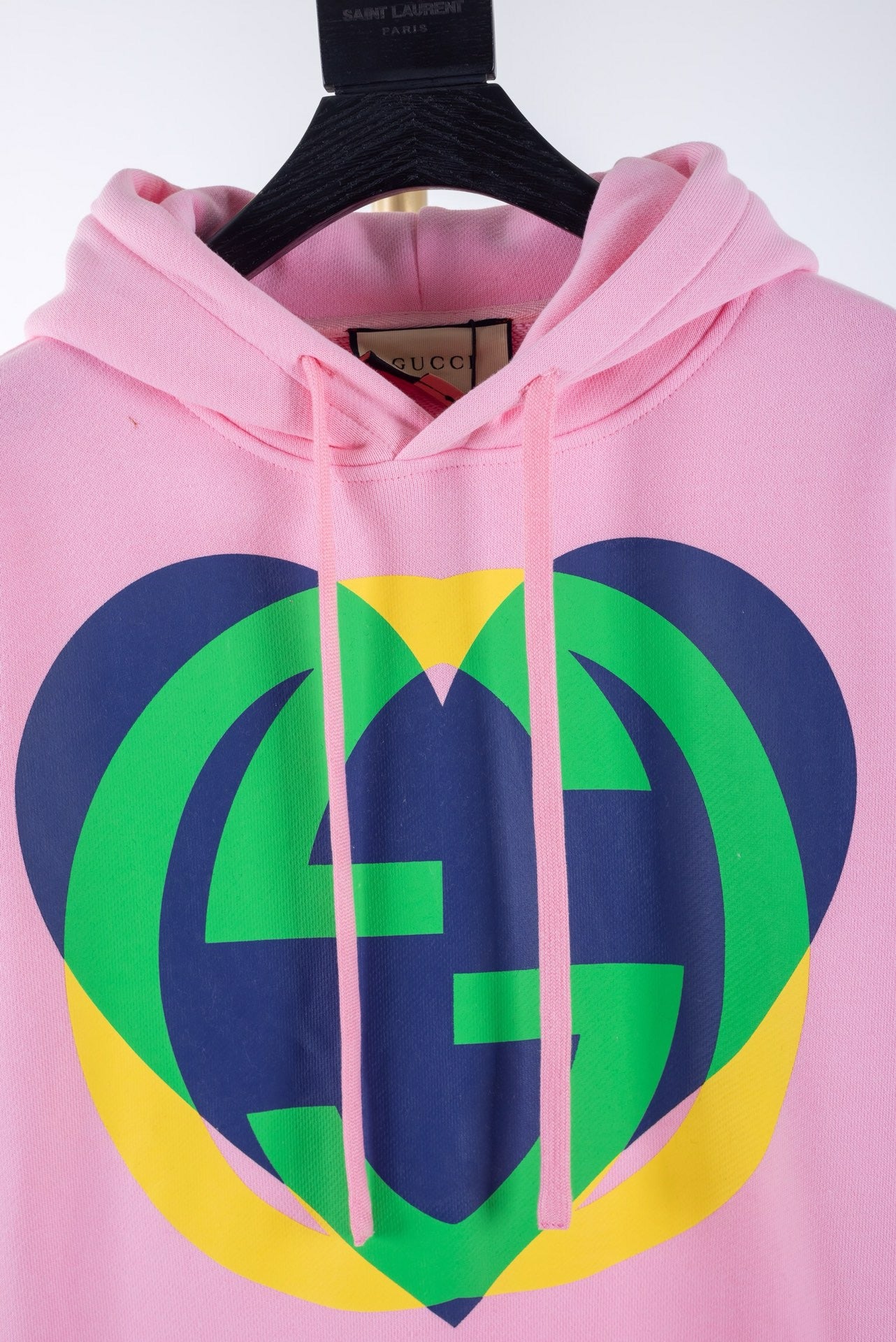 White and Pink Hoodie