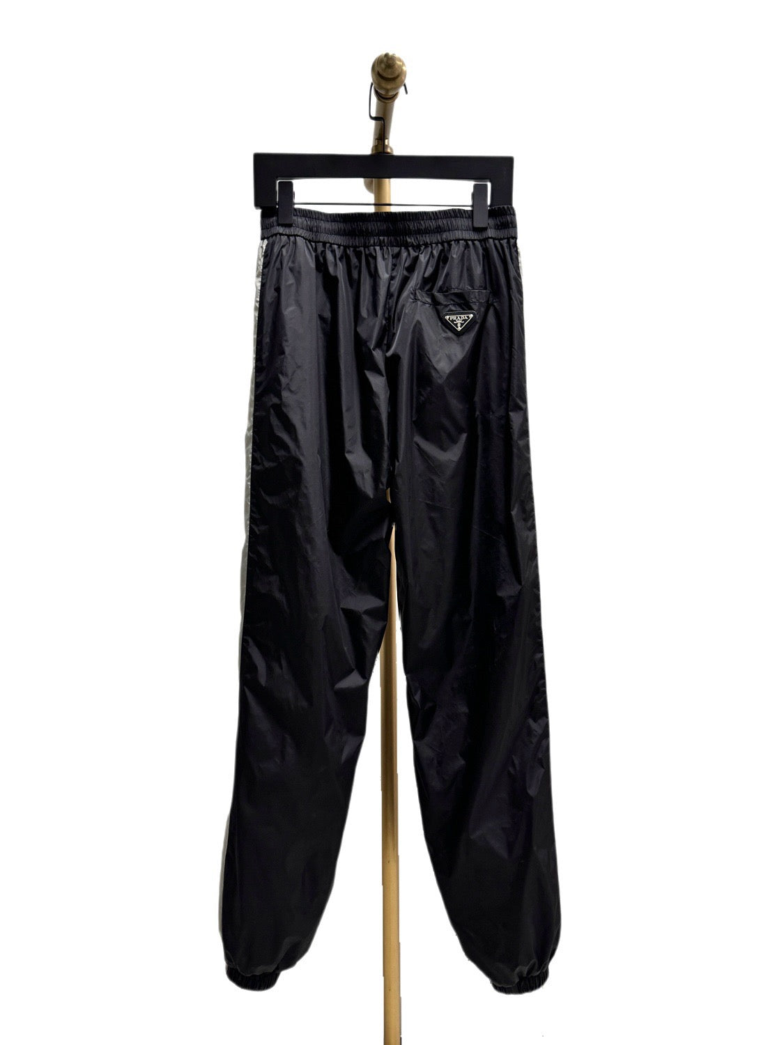 Black Gray Pant