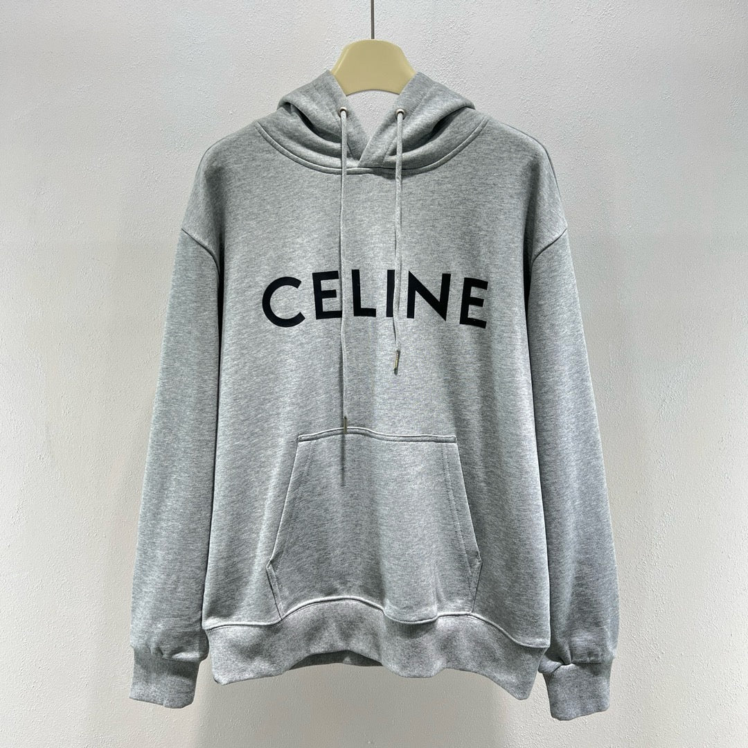 Beige Black and Gray Hoodie