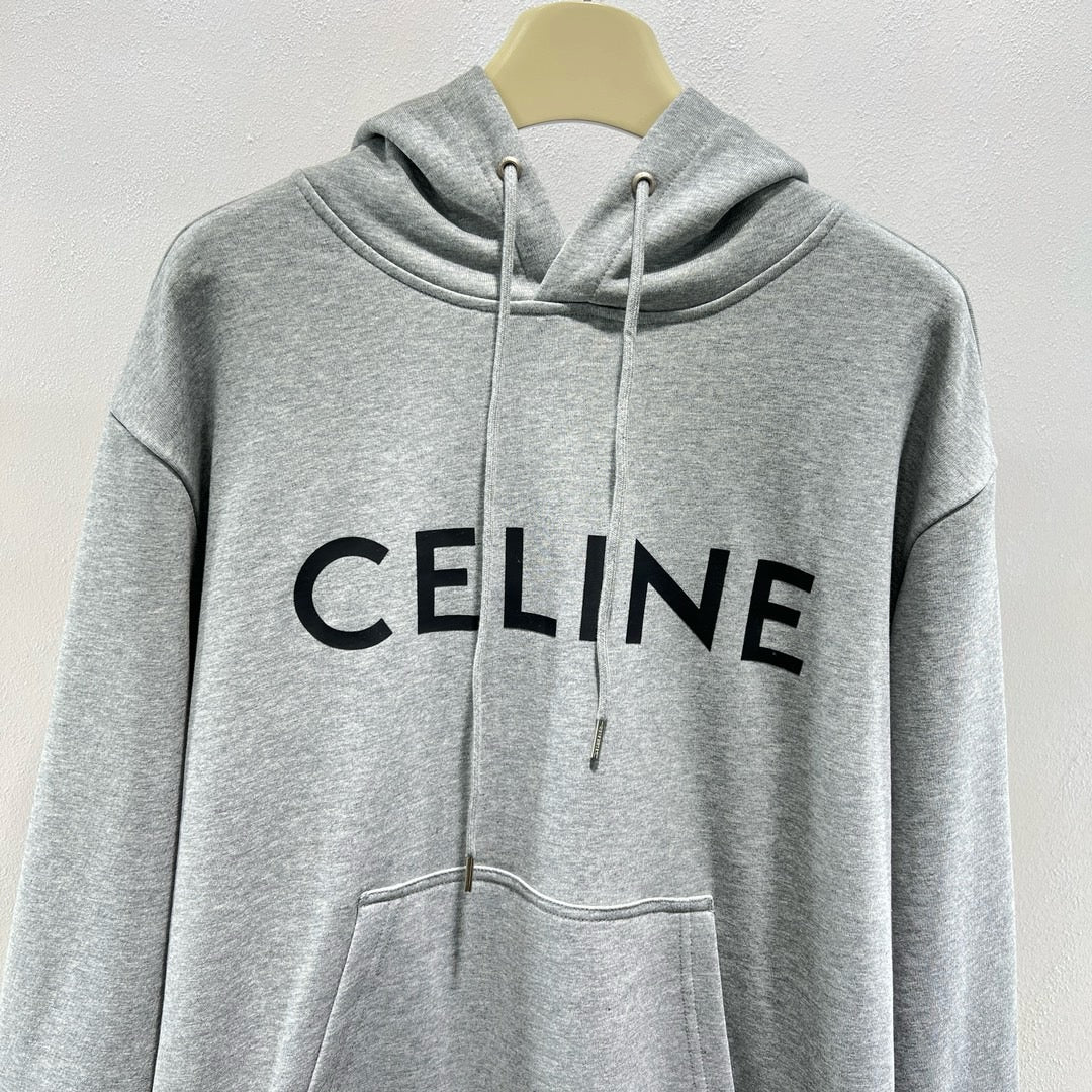 Beige Black and Gray Hoodie