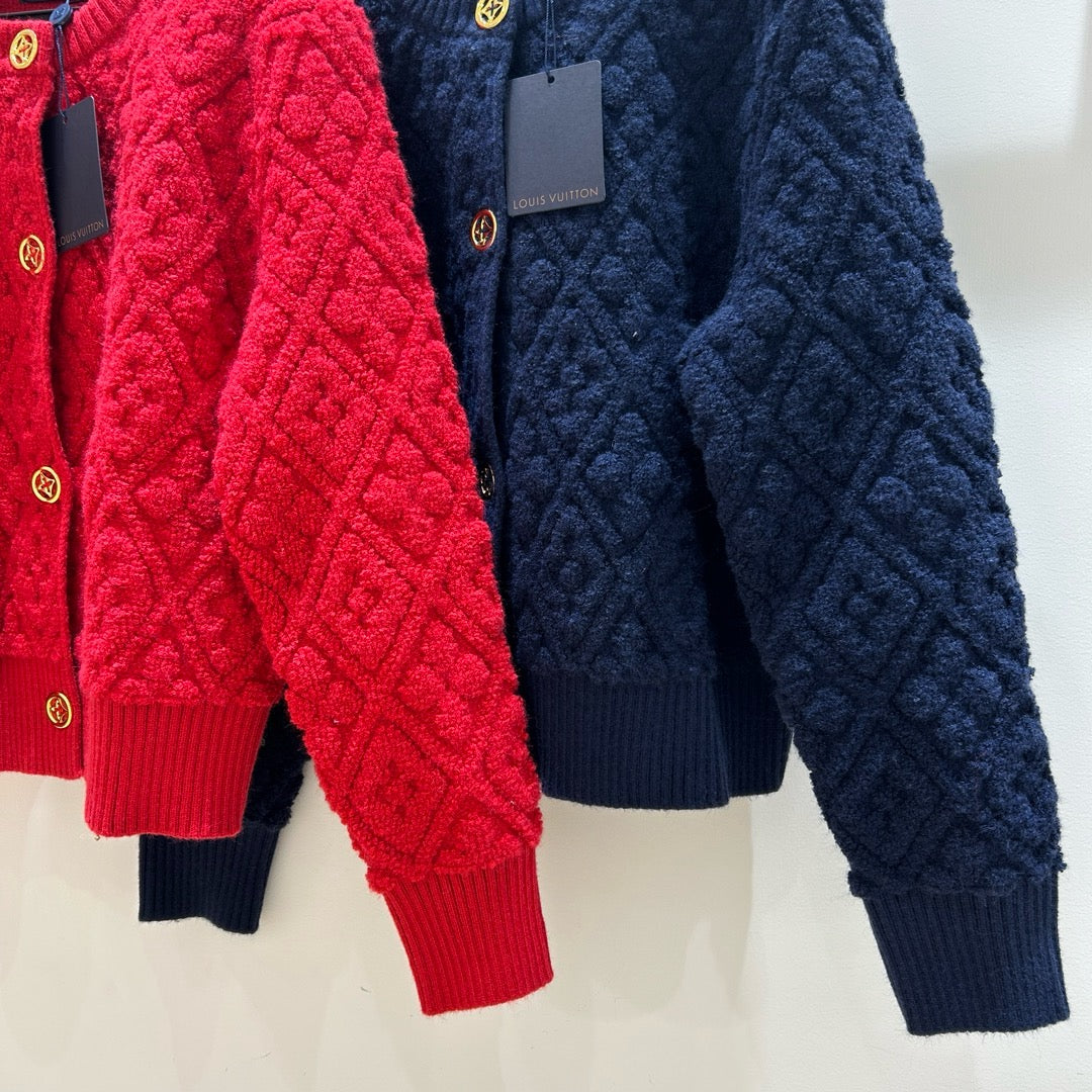 Red and Dark Blue Jacket