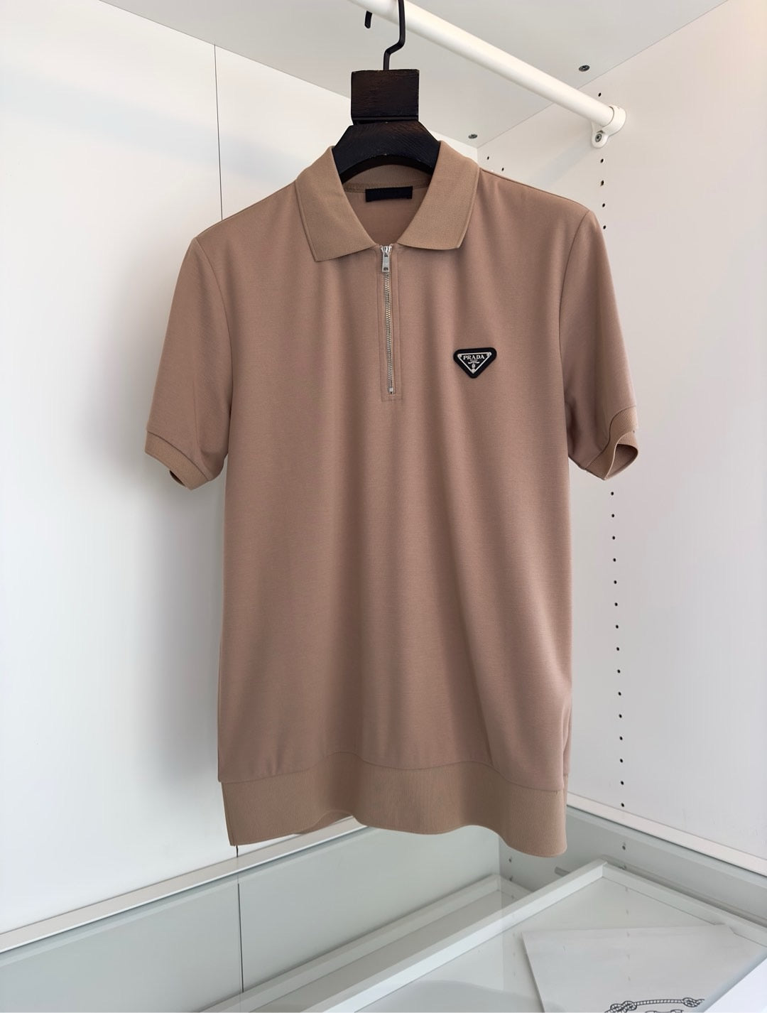 Black and Khaki Polo