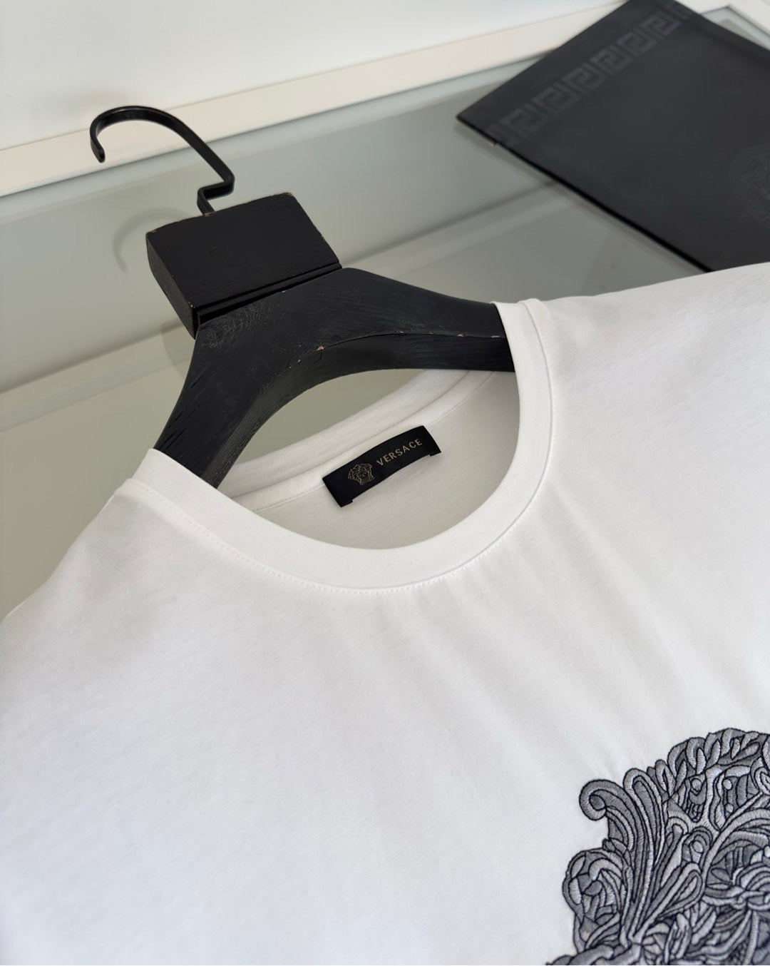 White and Black T-Shirt