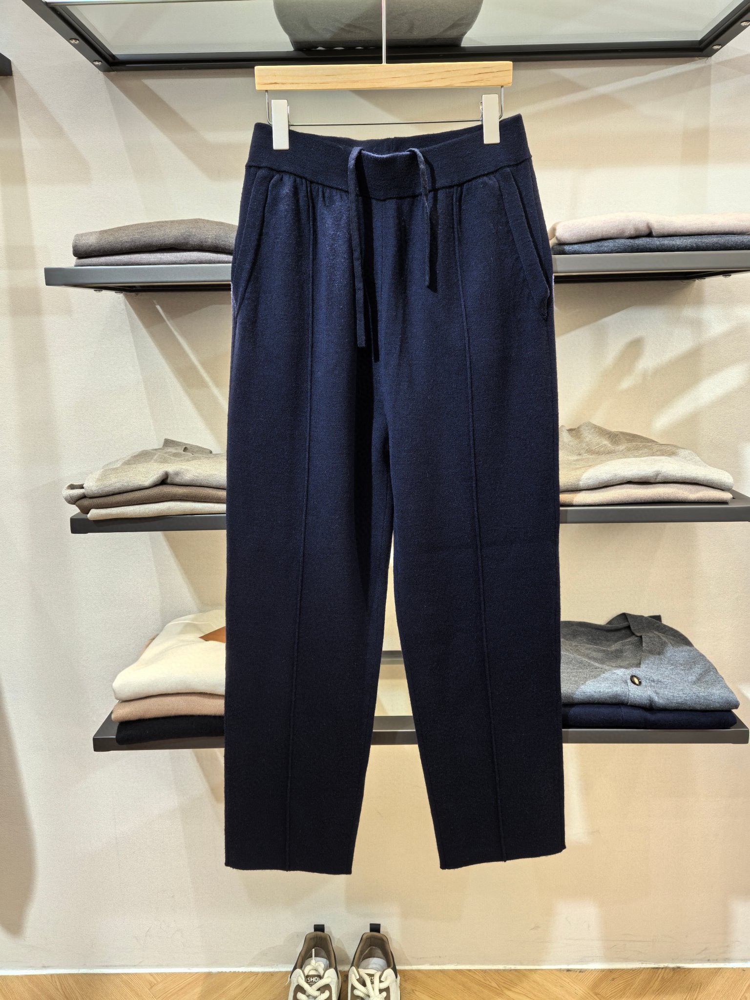 Blue and Beige Pant