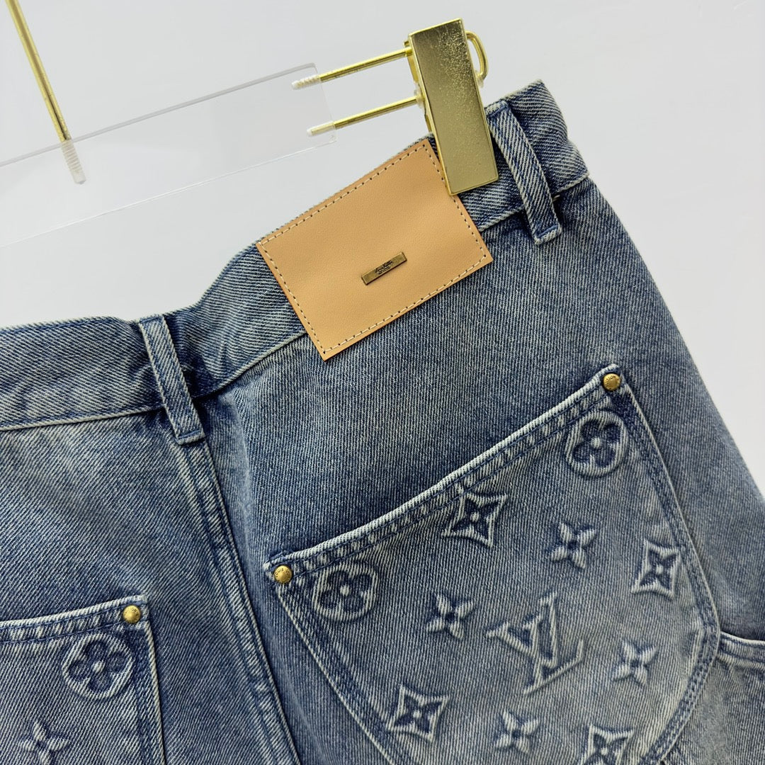 Denim blue Short