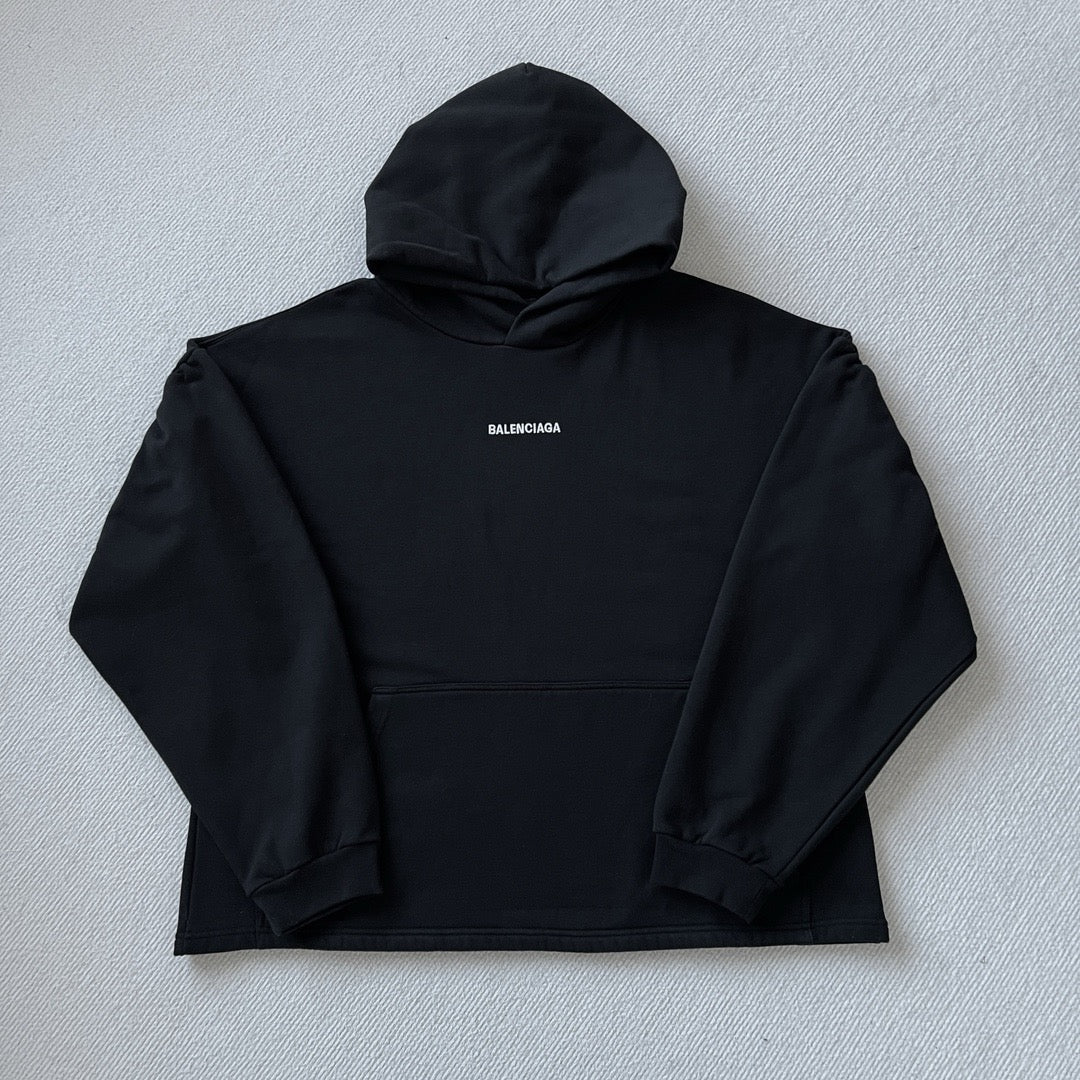 Black and White Hoodie