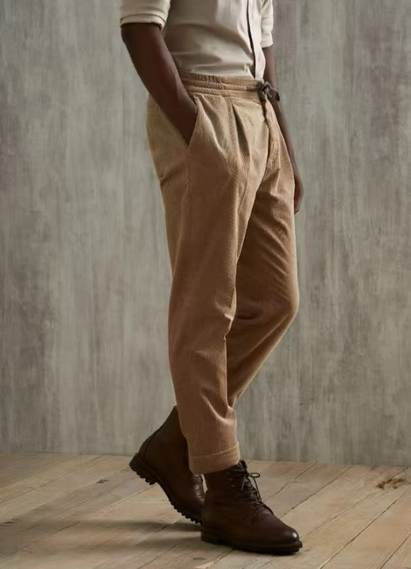 Dark Blue and Brown Pant