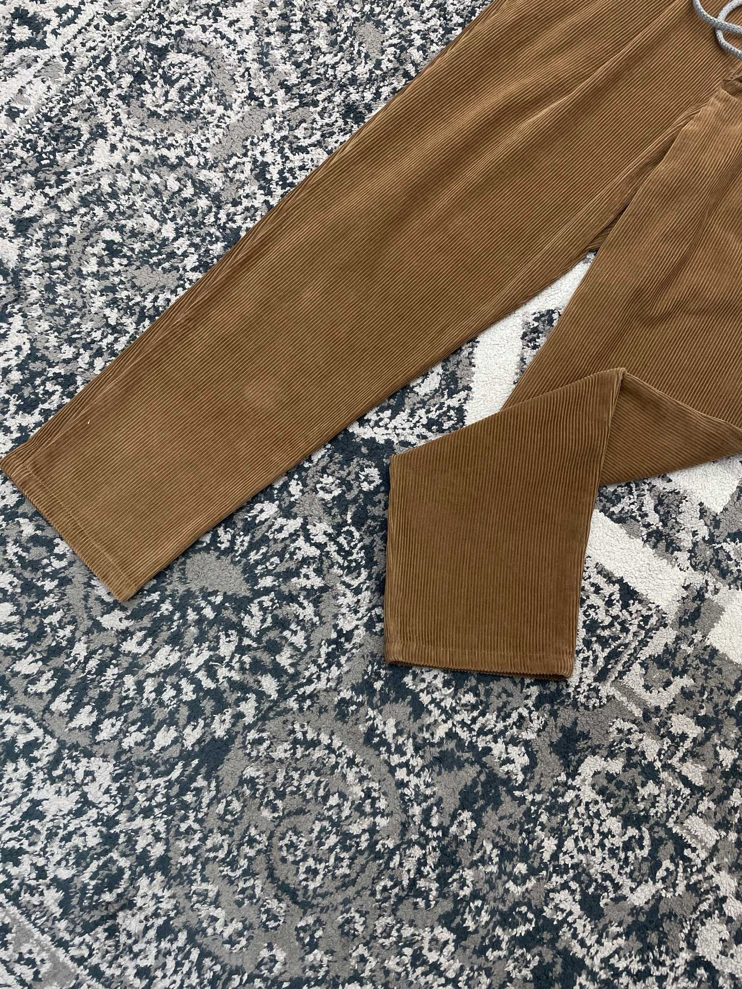 Dark Blue and Brown Pant