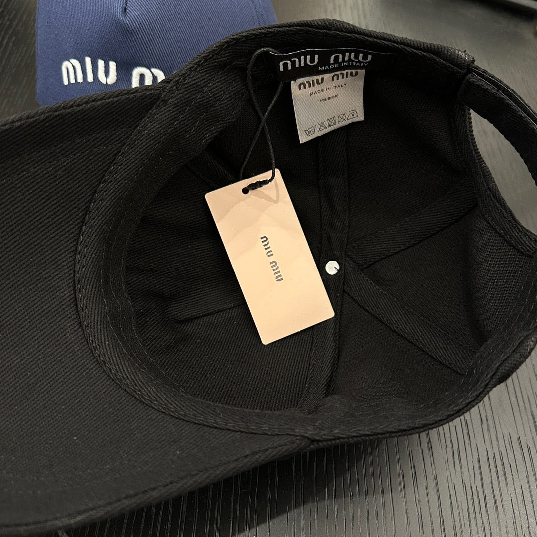 Black and Blue Cap