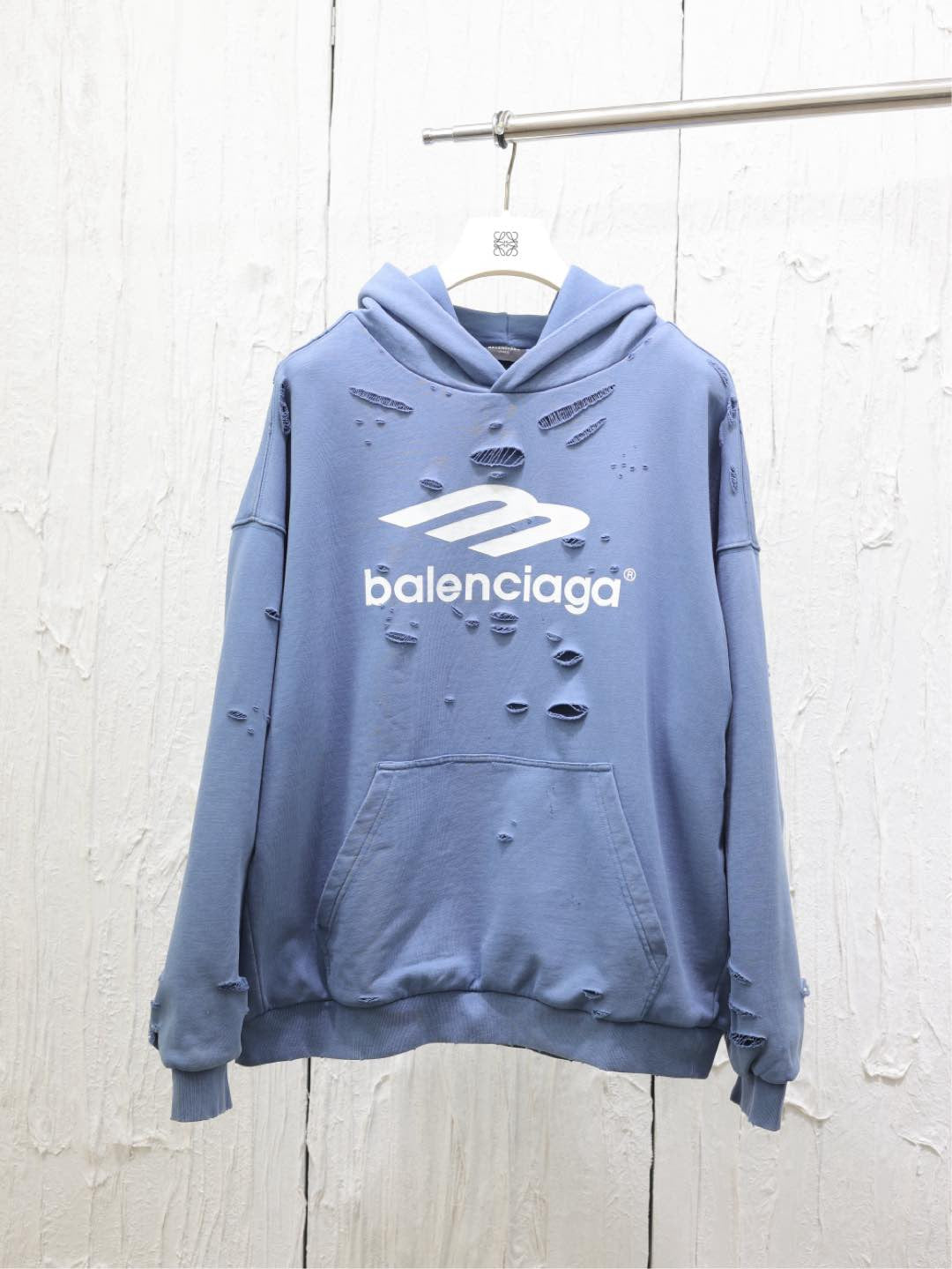 Blue and Black Hoodie