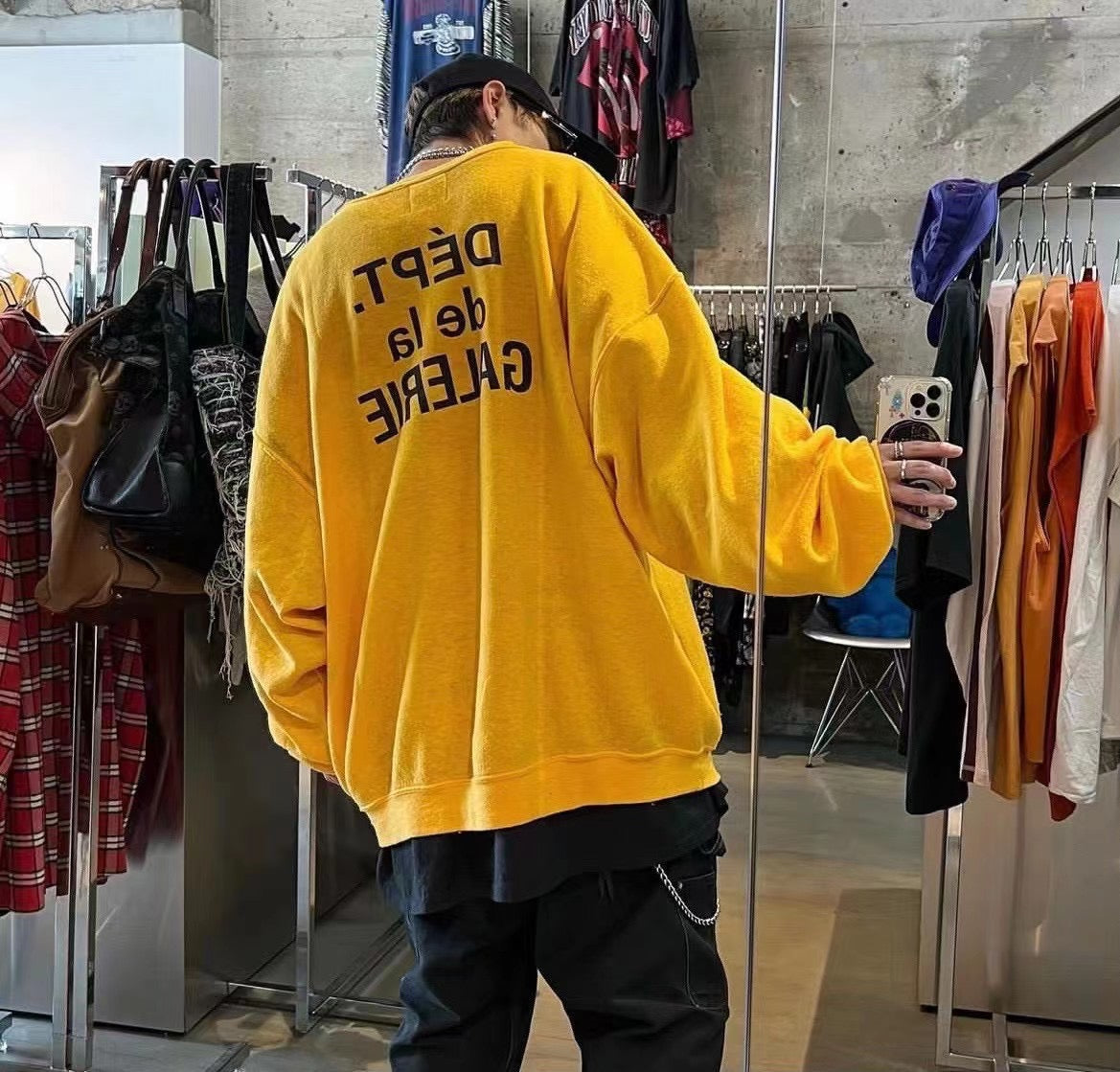 Yellow Sweatshirt