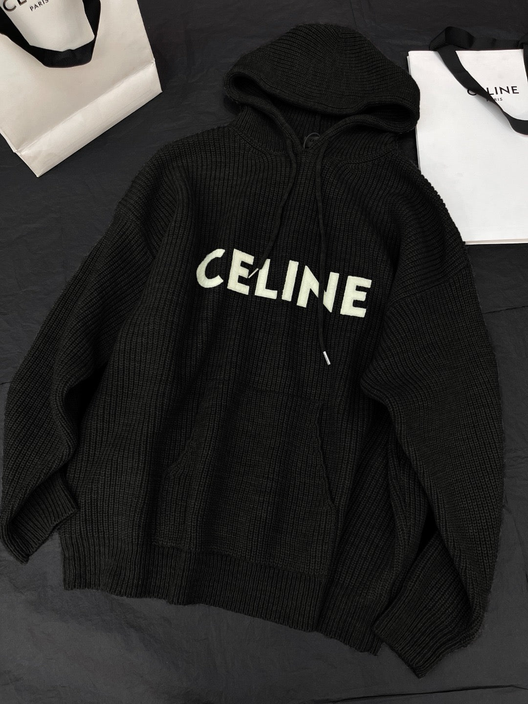 Black and Grey Hoodie