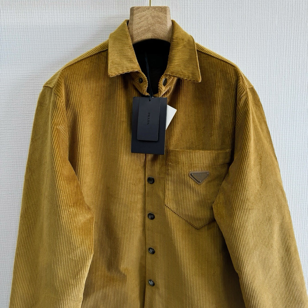 Black and Wheat yellow Jacket