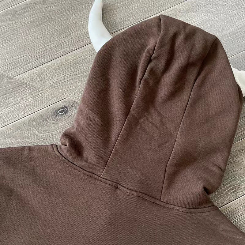 Brown Hoodie