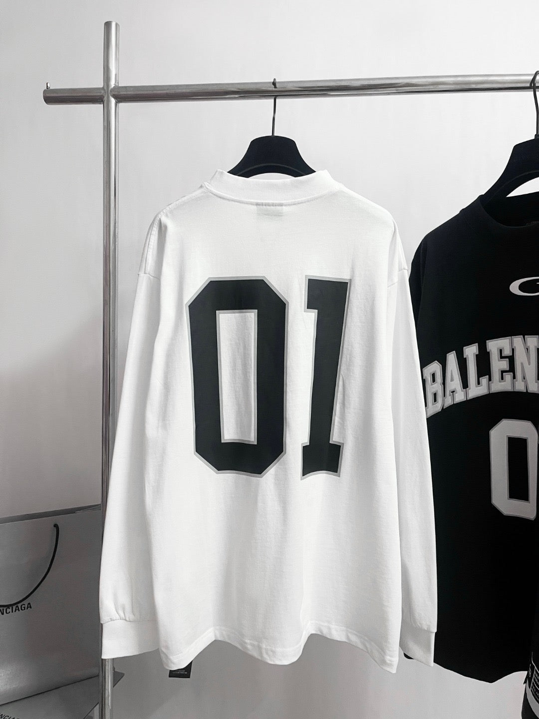 Black and White Jersey