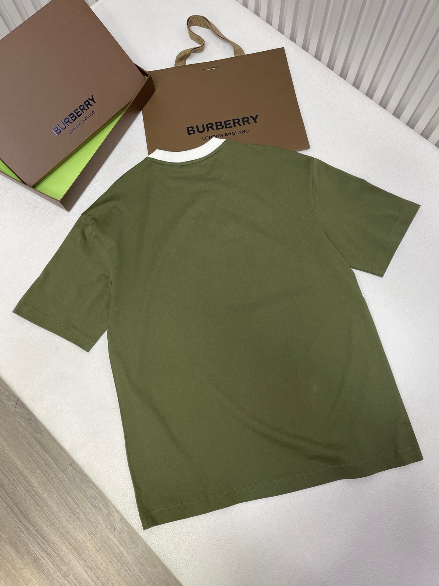 Grey and Green T-shirt