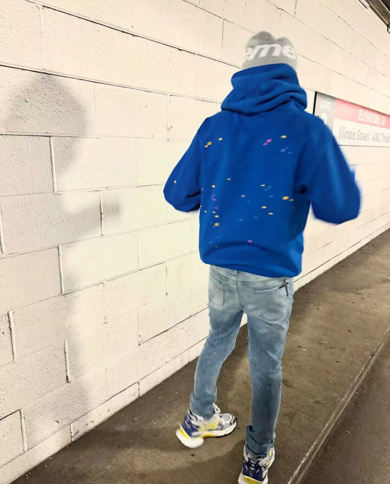 Blue Hoodie