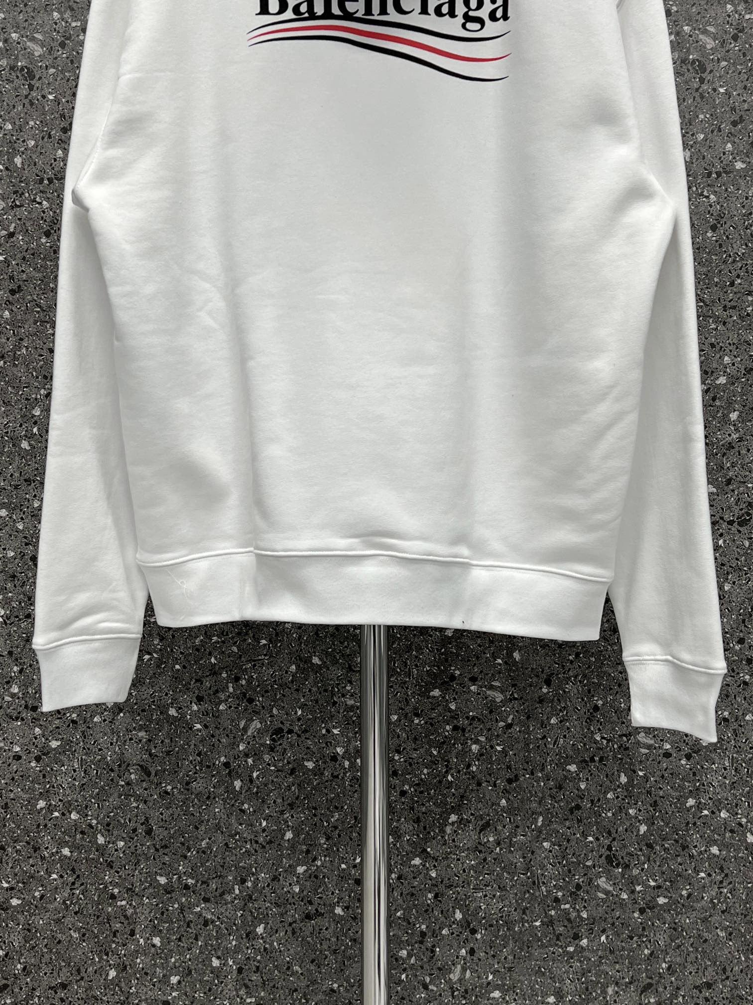 White and Black Hoodie