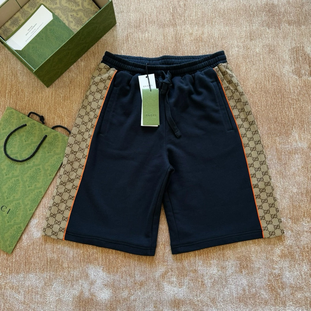 Black khaki Short