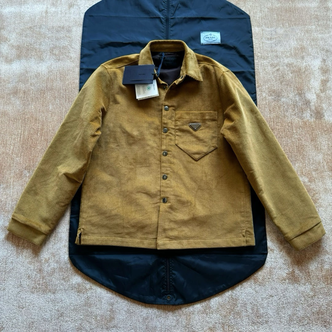 Black and Wheat yellow Jacket