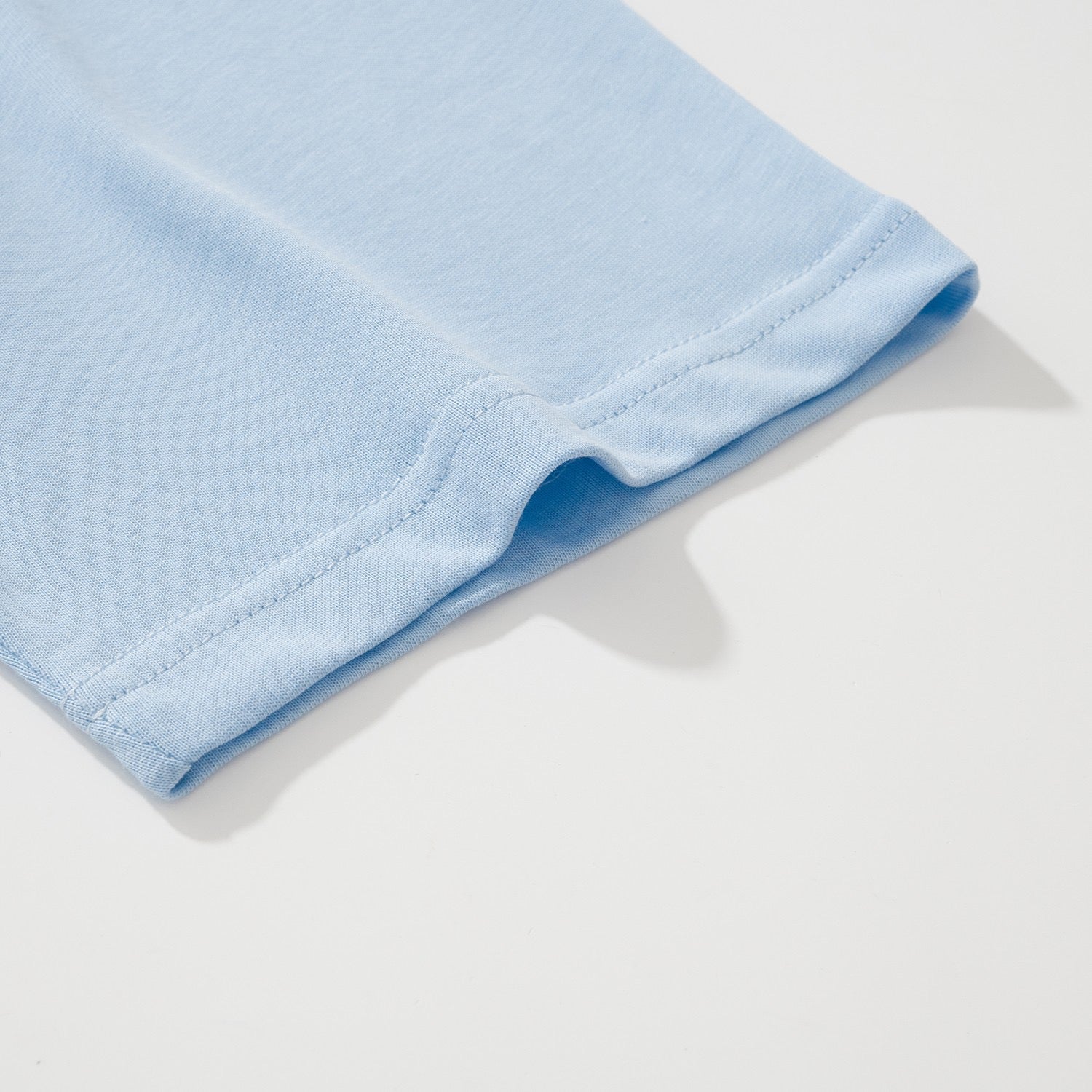 White and Sky blue T-shirt