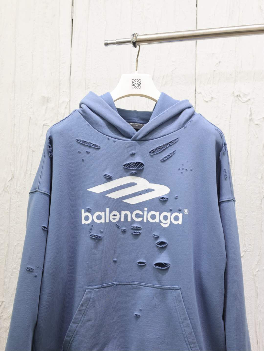 Blue and Black Hoodie