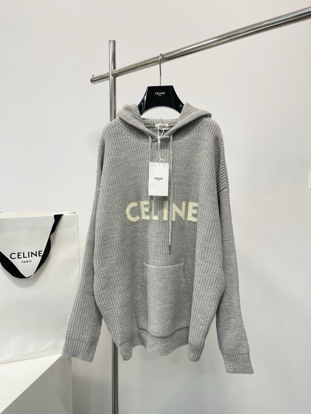 Black and Grey Hoodie