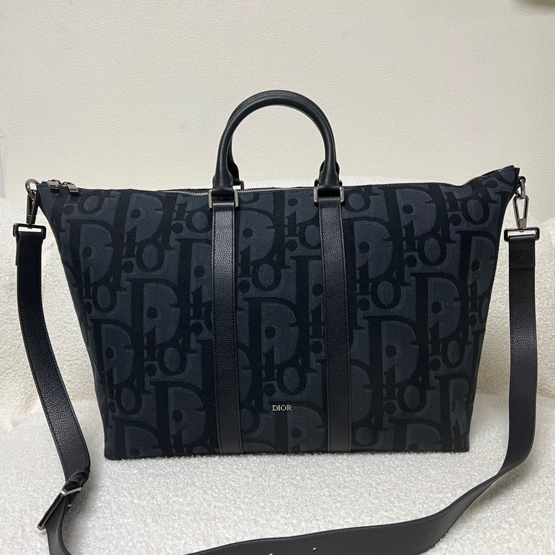 Blue and Black grey Bag