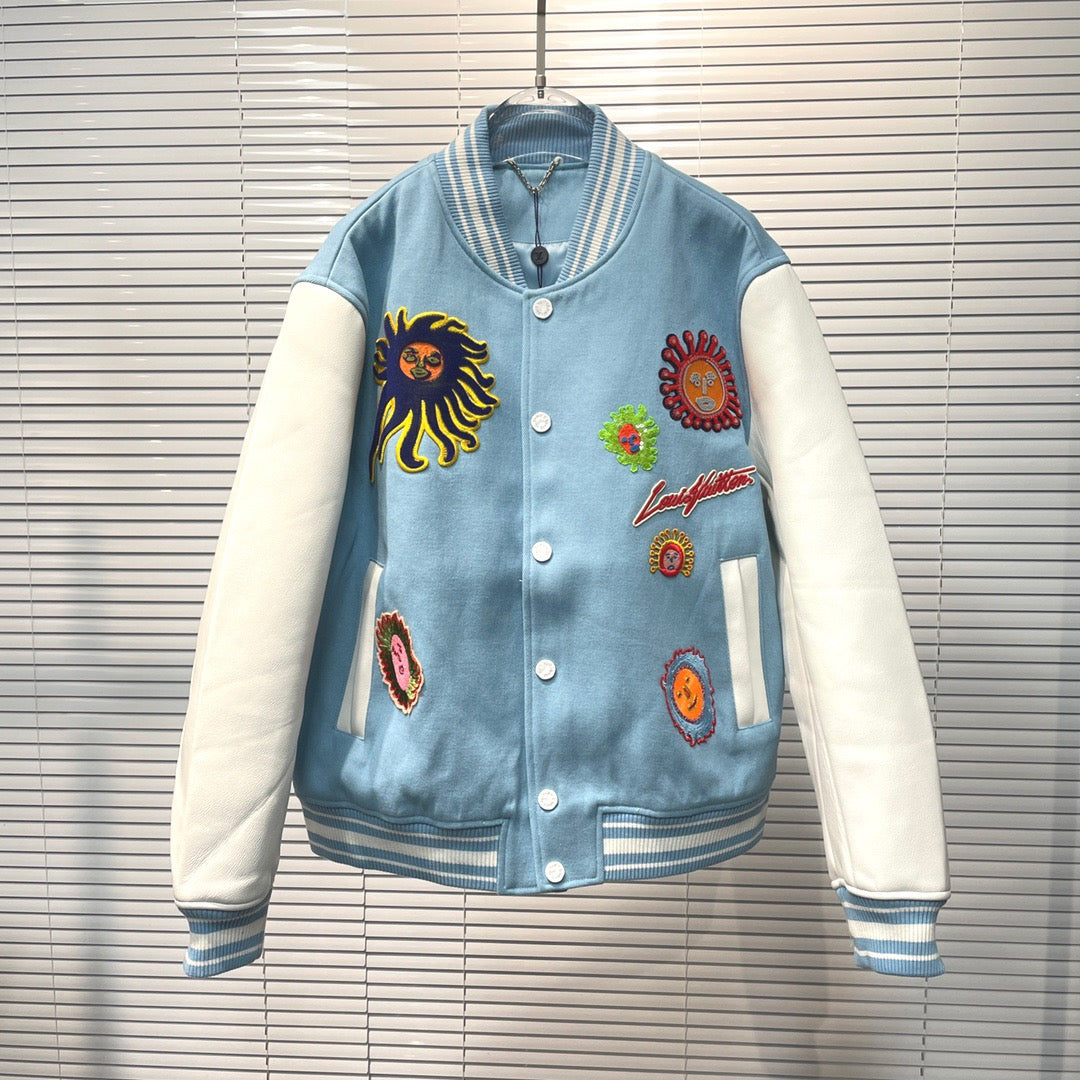 White blue Jacket